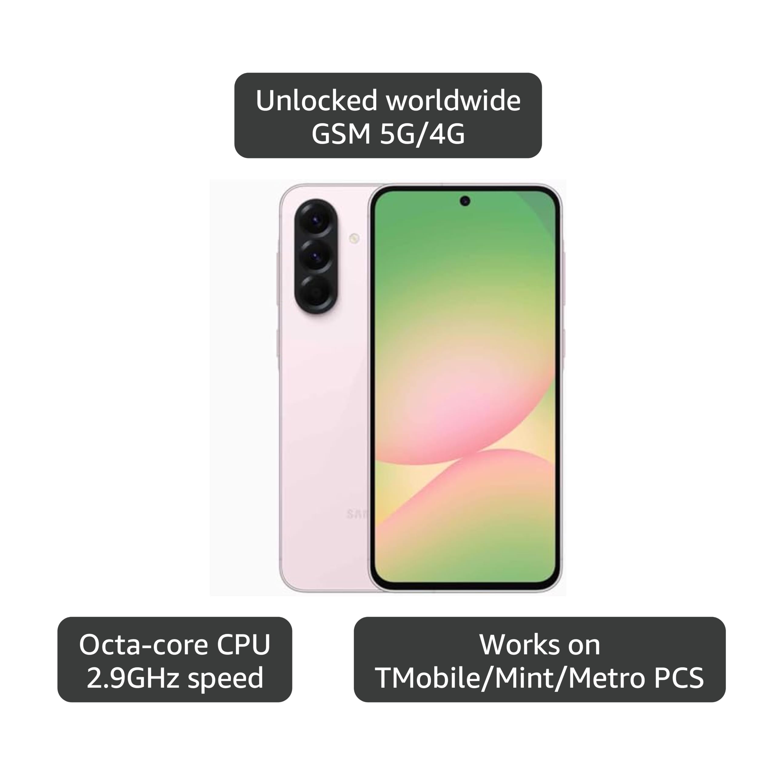 Amazon.com: SAMSUNG Galaxy A56 5G Ai (for Tmobile Mint Tello